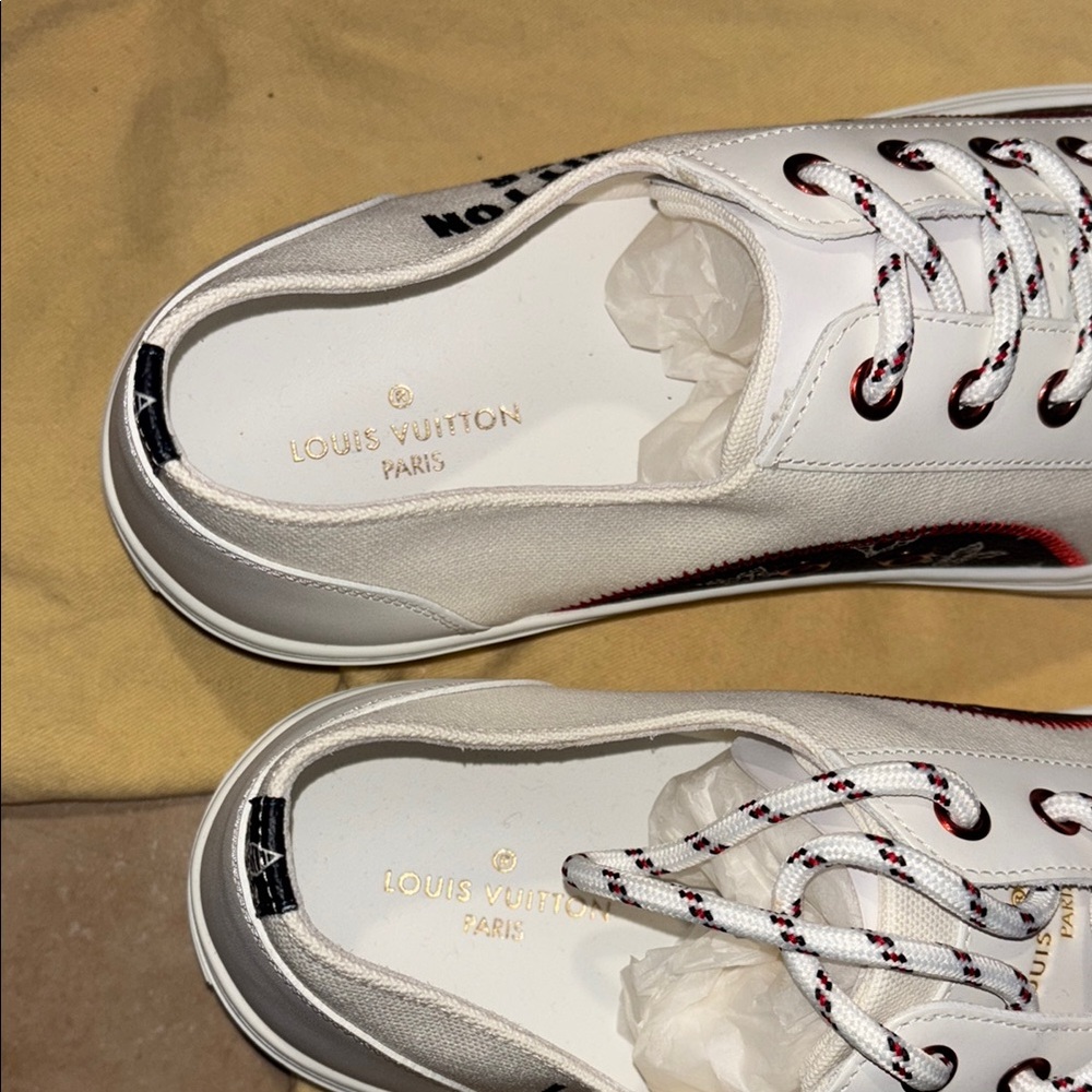 🎉Louis Vuitton White Men's Sneakers👟 - Picture 6 of 7